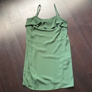 Zara ruffle summer dress with adjustable straps